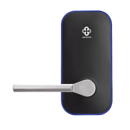 Centrios Grade 1 Smart Bluetooth Cylindrical Lock, Less Keypad, Taylor Bay Lever, Non-Keyed, Satin Chrome CEB102-TB-626